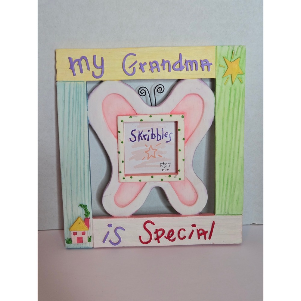 My Grandma Is Special‎ Butterfly Photo Frame RUSS Berrie and Company New